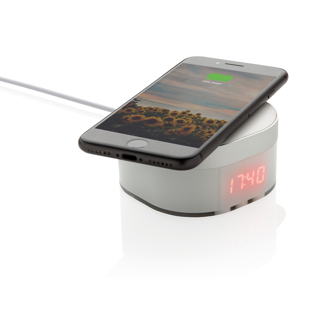 Aria 5W Wireless Charging Digital Clock
