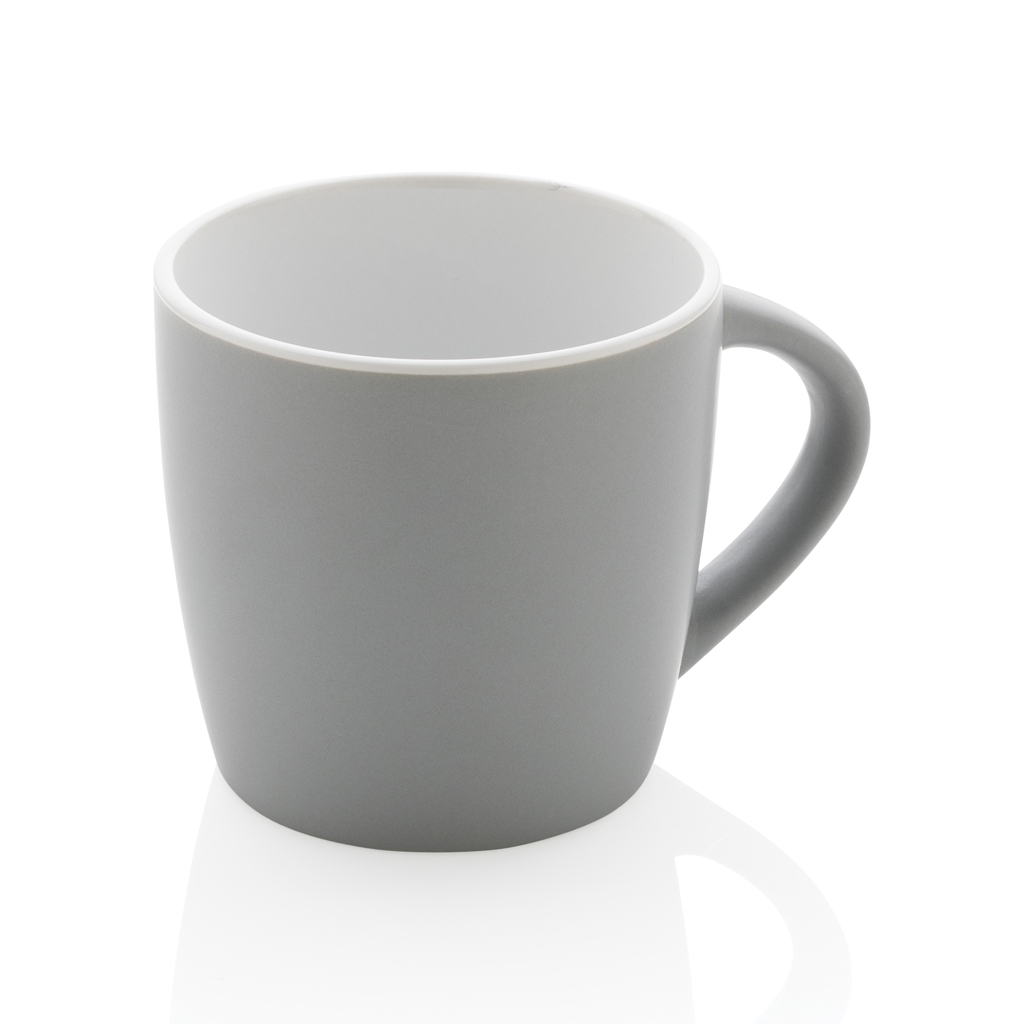 Ceramic mug with coloured inner 300ml